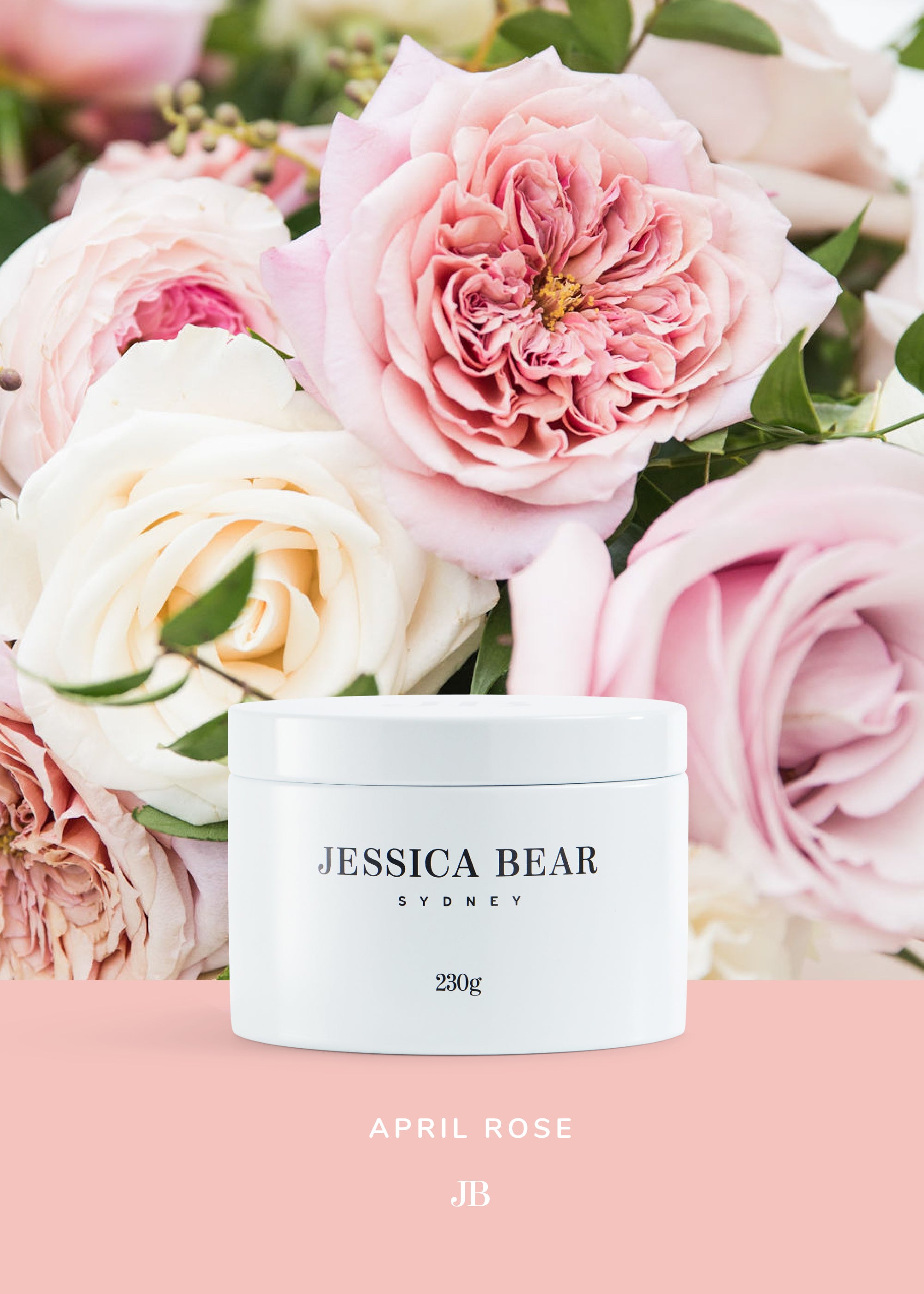 April Rose - 230g Travel Candle
