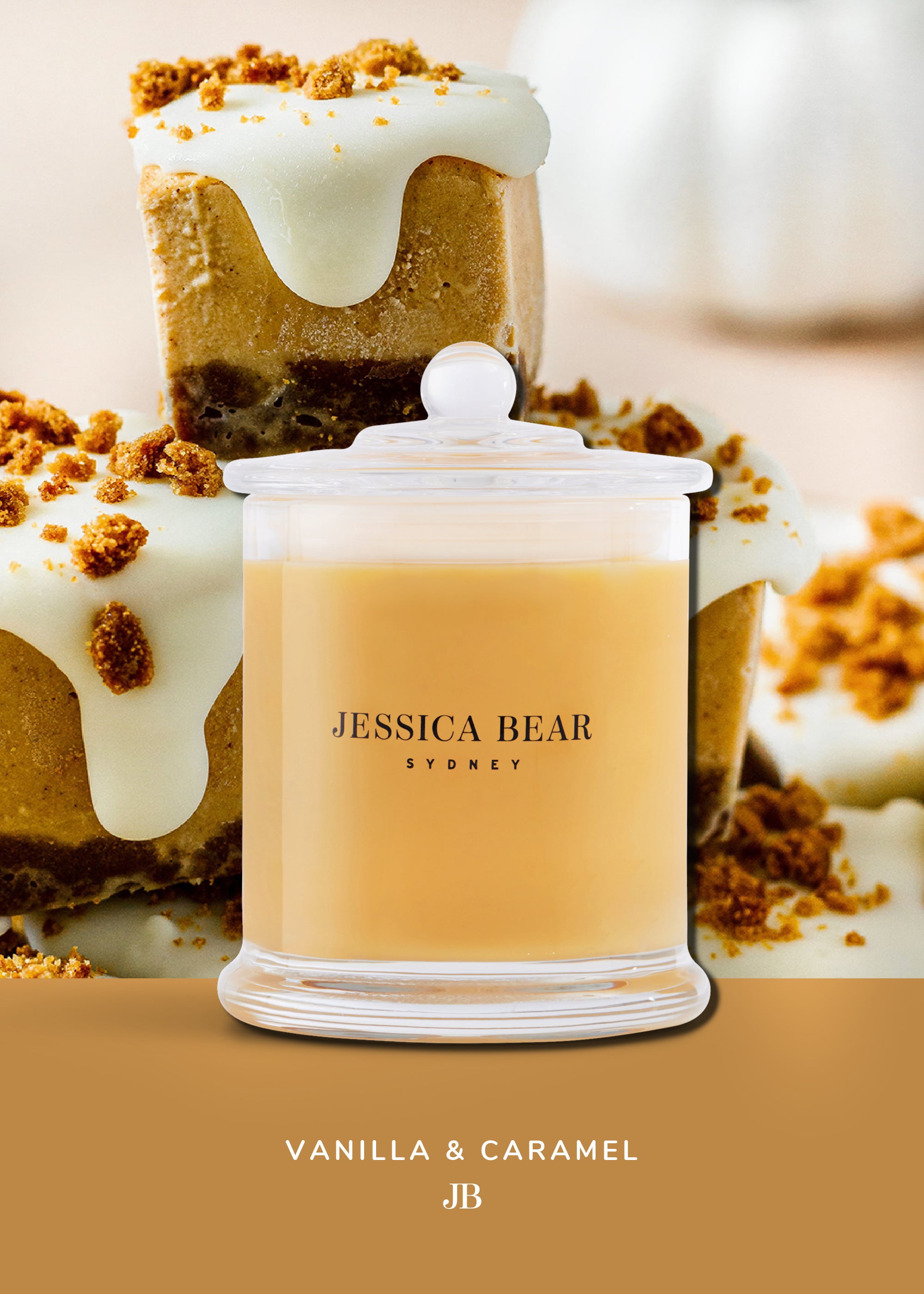 Vanilla Caramel - 380g Scented Candle