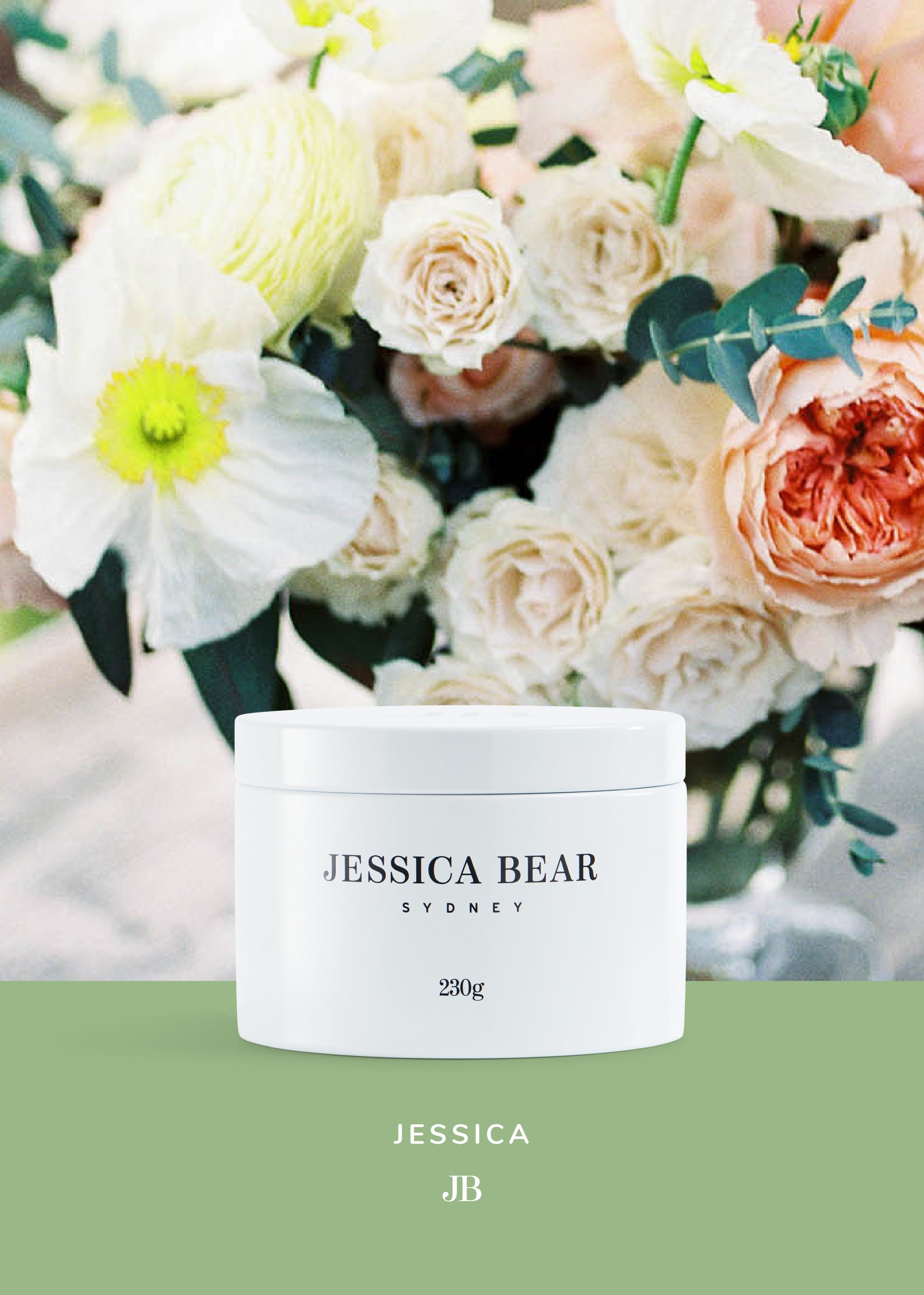 Jessica - 230g Travel Candle
